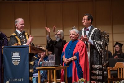 Patsy George receives honorary degree