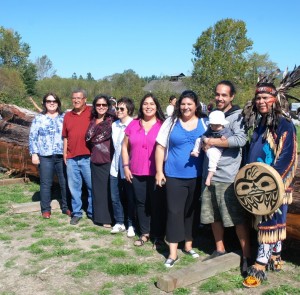 Members of the Musqueam Advisory Council and the PI and Co-PI’s of the Awakening the Spirit